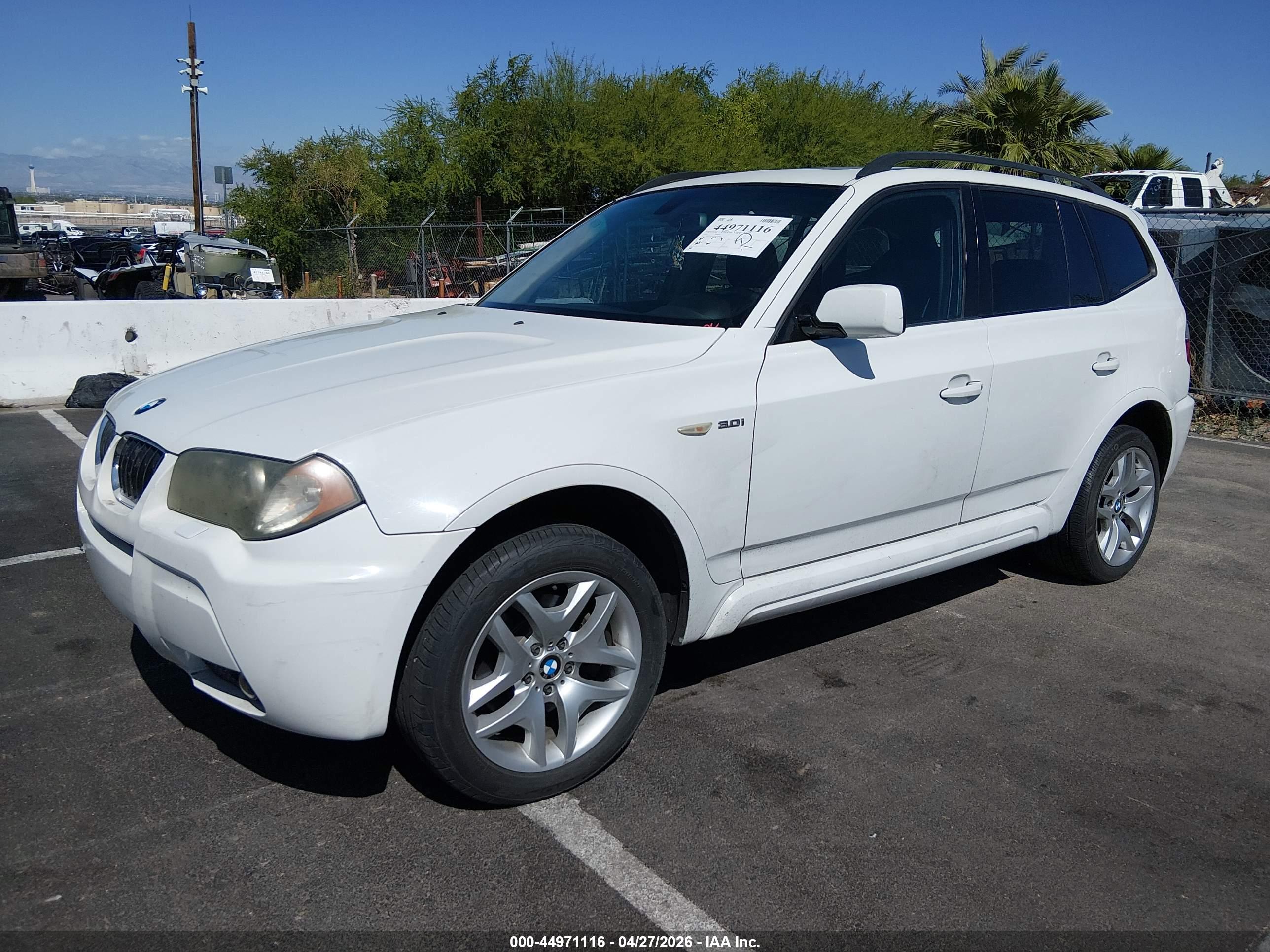2006 BMW X3 — VIN WBXPA93426WD30281 — photo 2