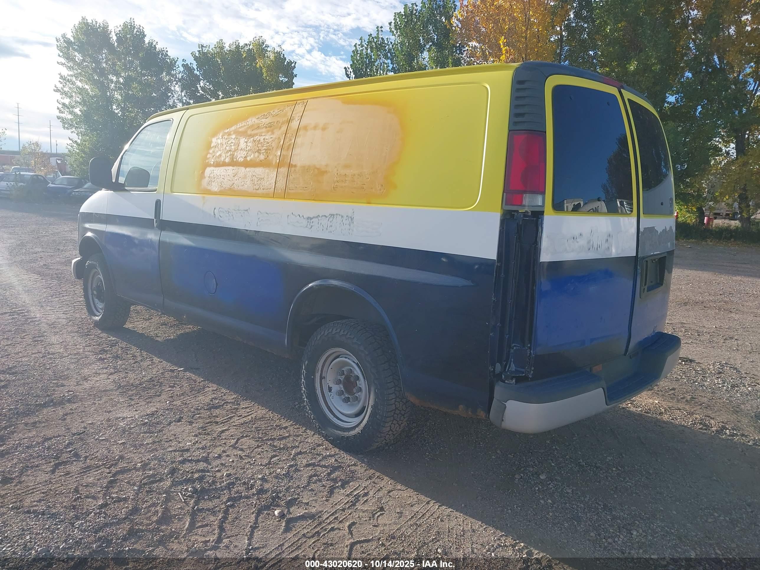 2002 CHEVROLET Express — VIN 1GCGG25R721134045 — photo 3