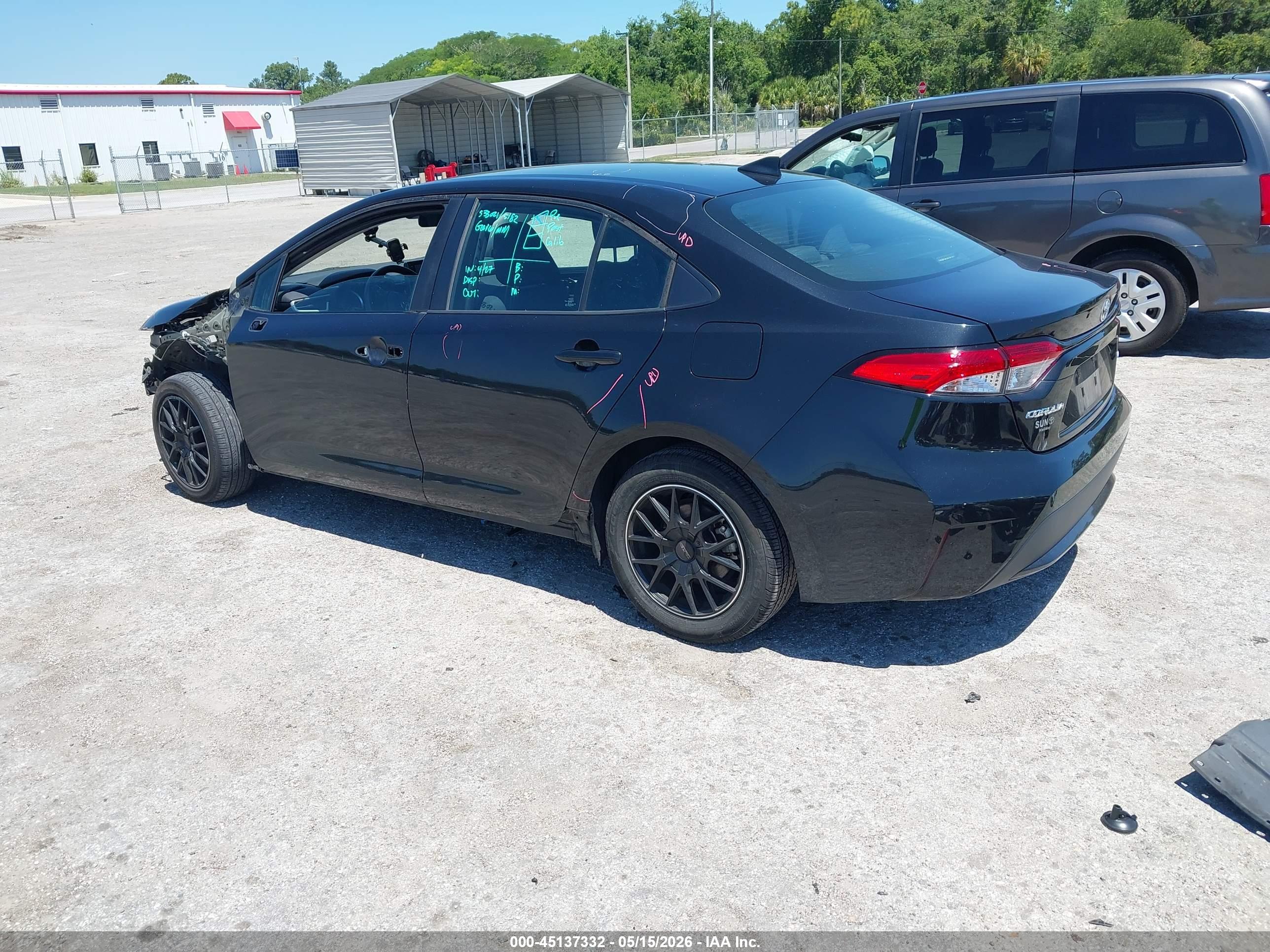 2022 TOYOTA Corolla — VIN 5YFEPMAE3NP284580 — photo 3