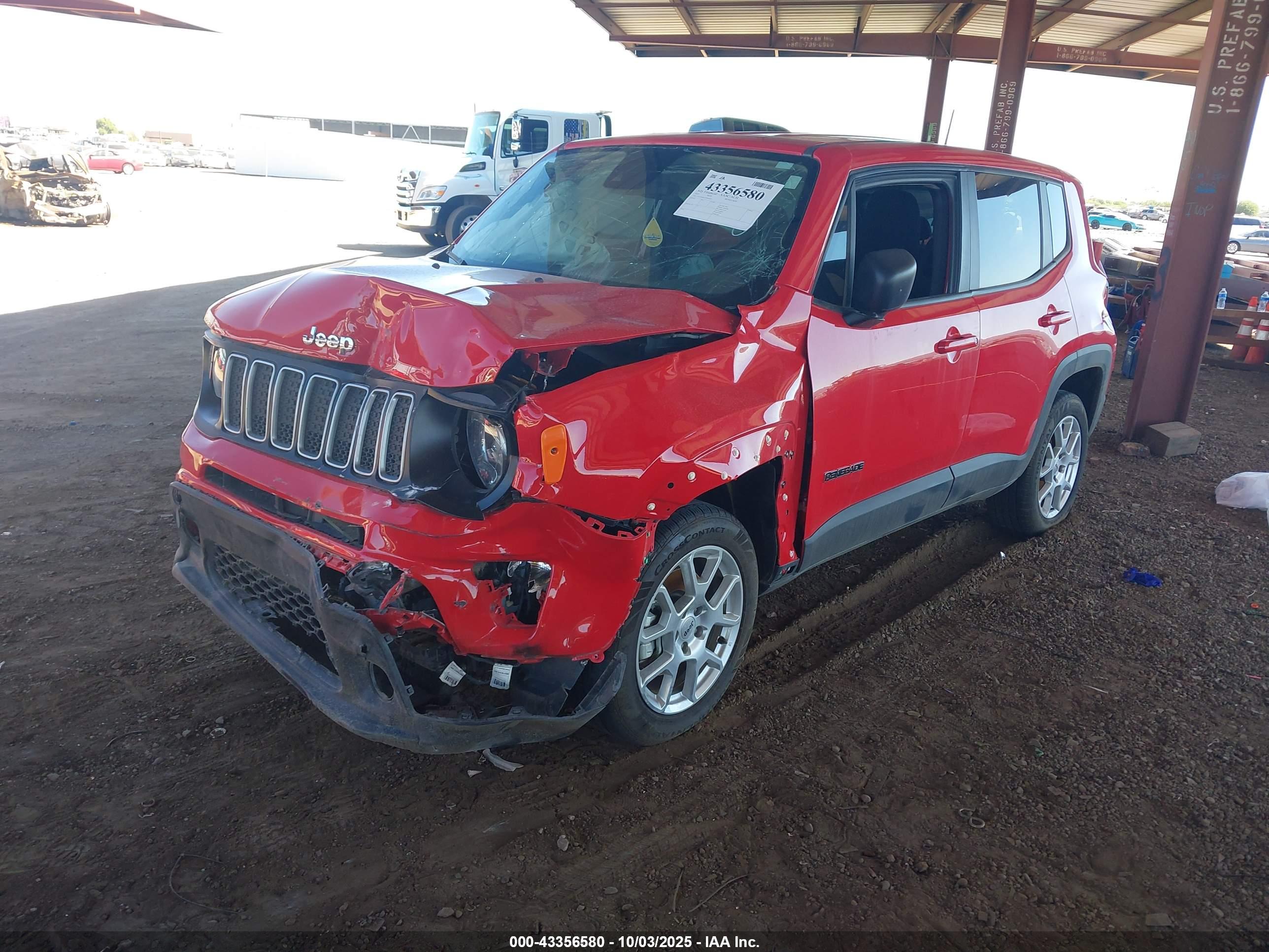 2023 JEEP Renegade — VIN ZACNJDB13PPP16022 — photo 2