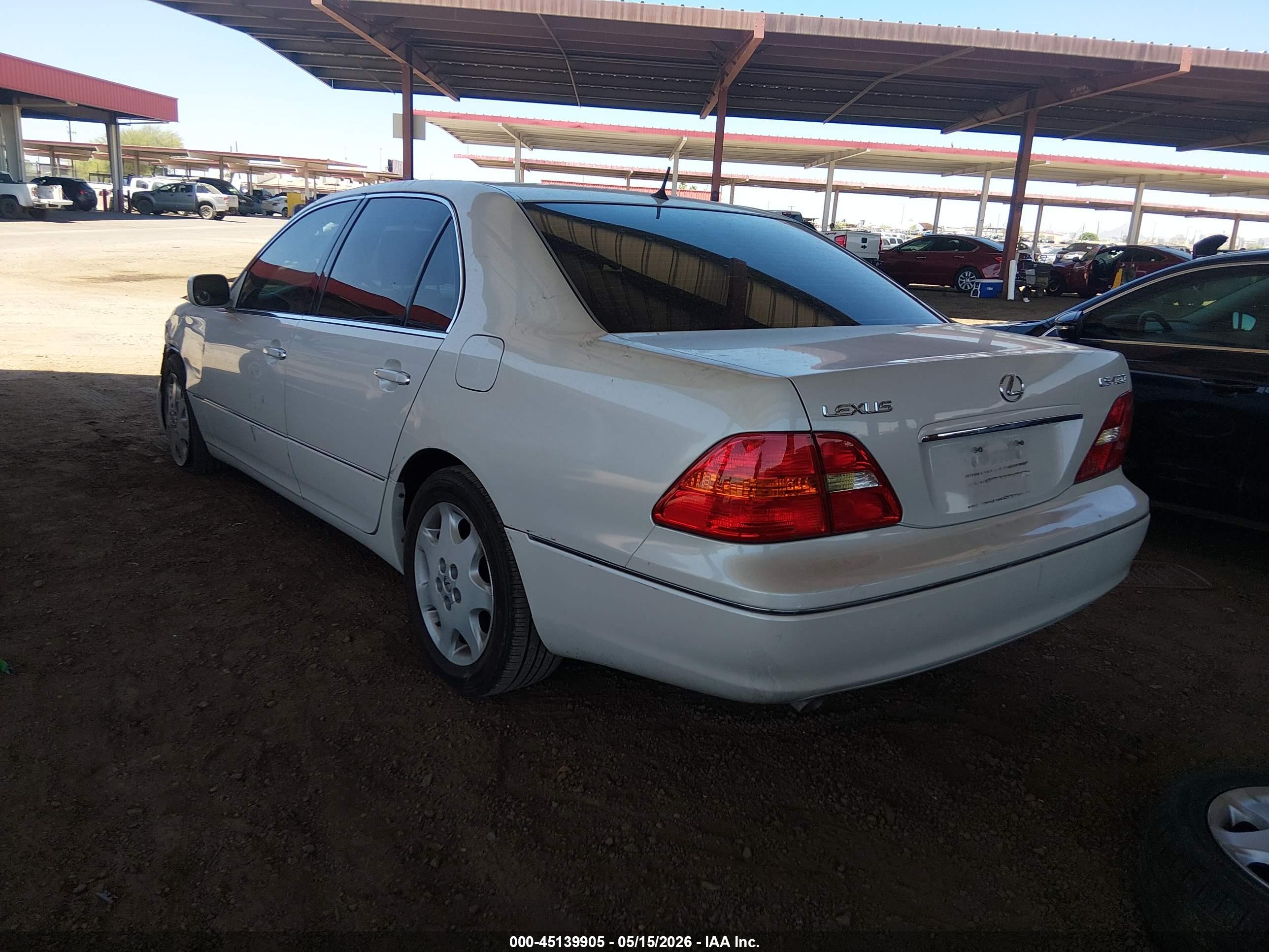 2003 LEXUS LS — VIN JTHBN30F230096748 — photo 3
