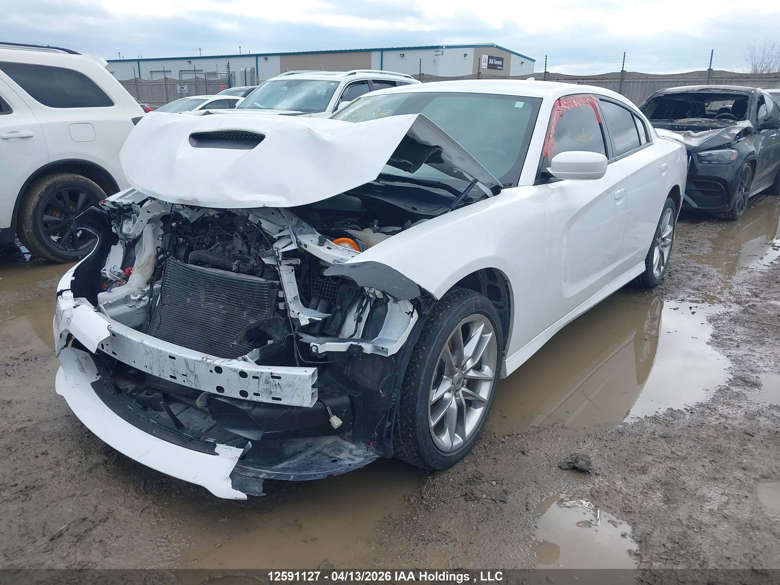2022 DODGE Charger — VIN 2C3CDXMG1NH155181 — photo 2