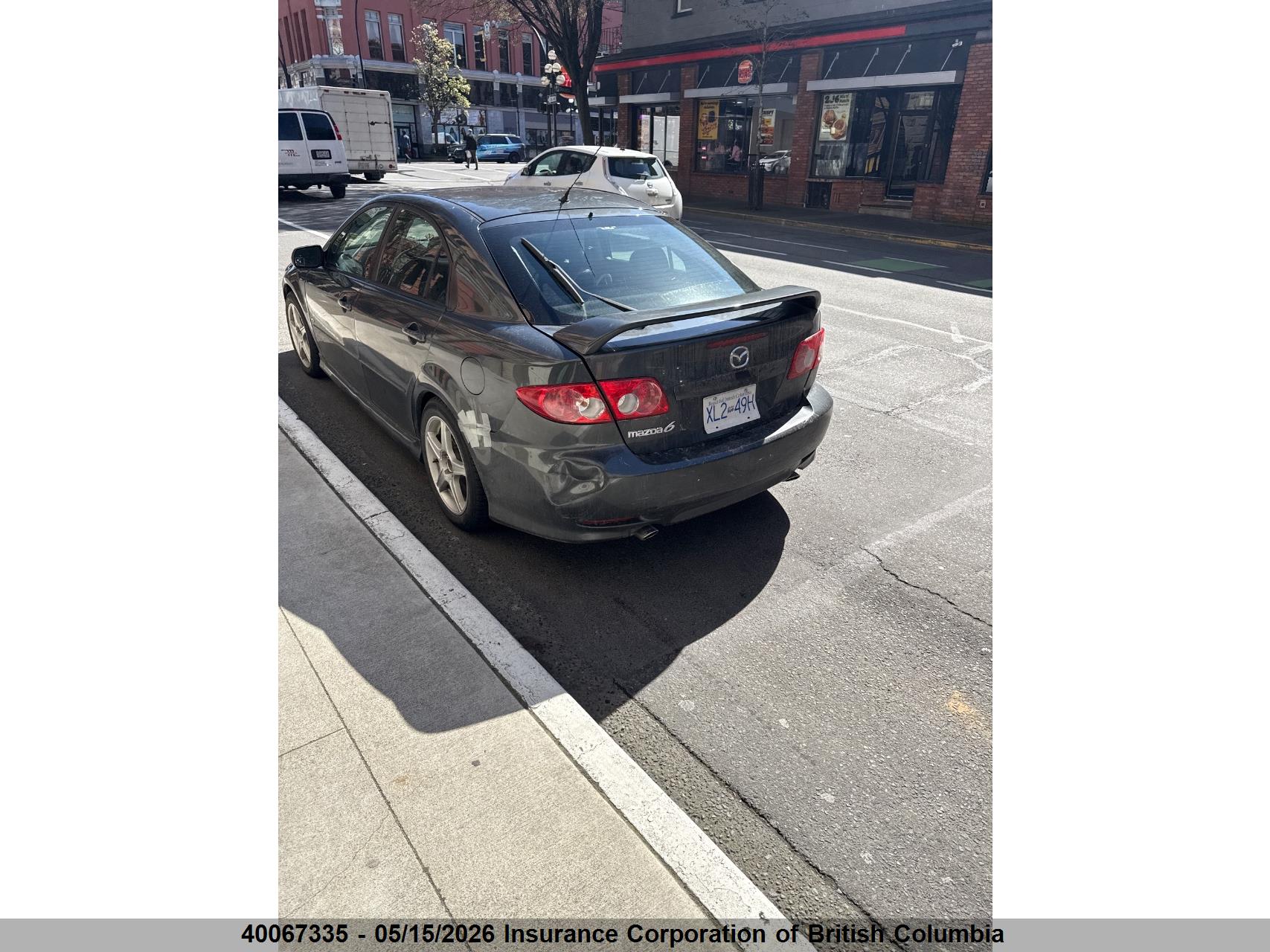 2004 MAZDA 6 — VIN 1YVHP85D145N79947 — photo 2