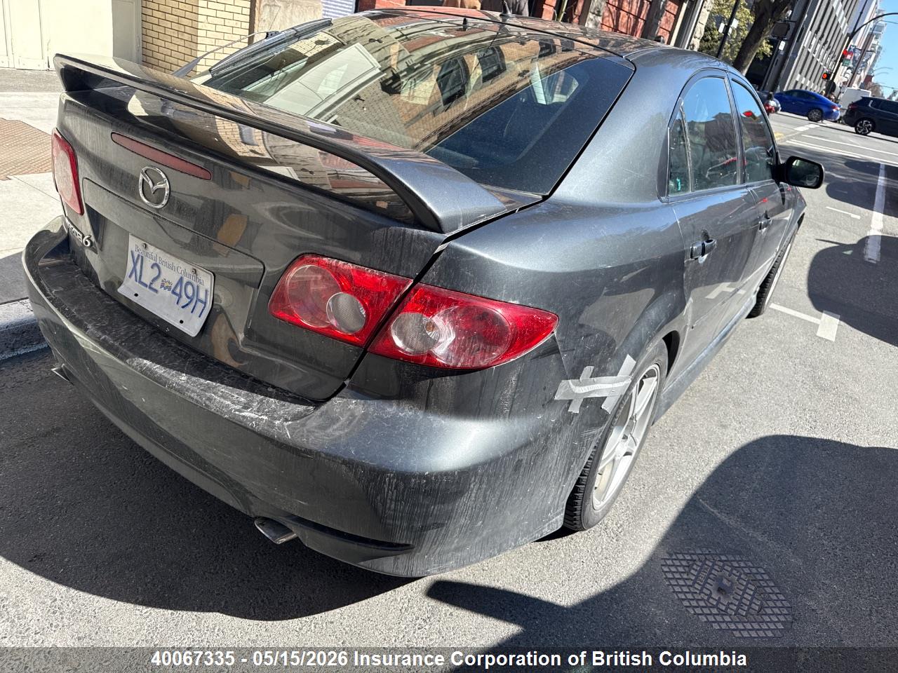 2004 MAZDA 6 — VIN 1YVHP85D145N79947 — photo 3