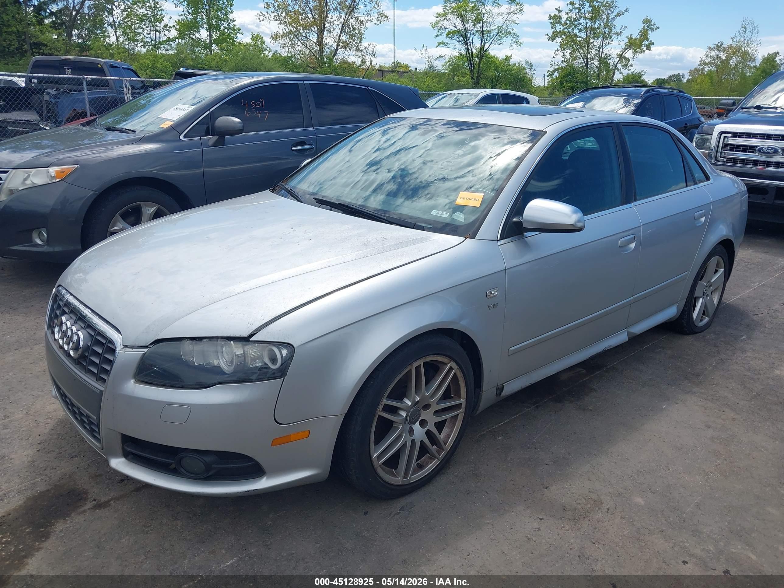 2008 AUDI S4 — VIN WAUGL78E98A155728 — photo 2
